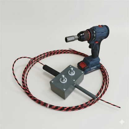 Máquina Passa Cabos Elétrica Profissional 2025: puxa cabos rapidamente